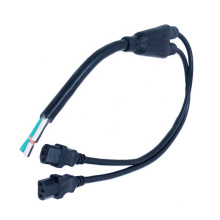 Cable de extensión de potencia de divisor IEC C13 Y